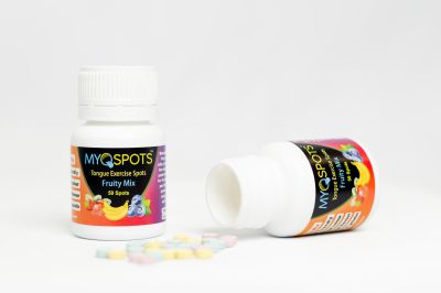 Myospots™ таблетки за упражнения на езика -  плодов микс