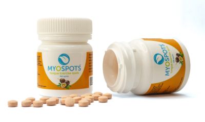 Myospots™ таблетки за упражнения на езика - вкус маракуя